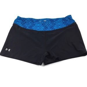Under Armour black and blue shorts size large